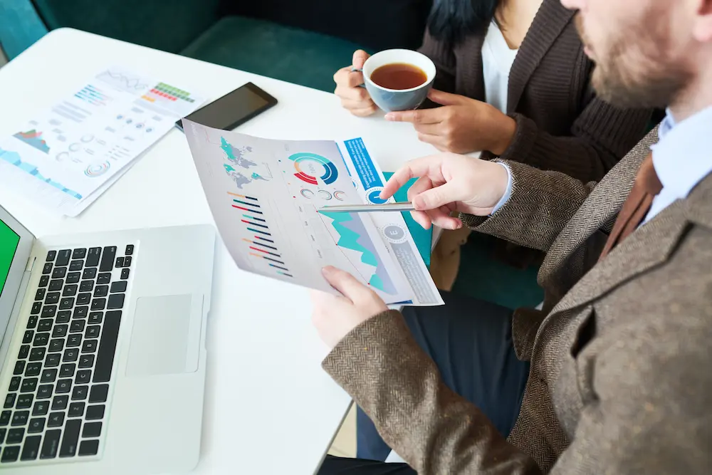 Two-month example comparing accrual profit with customer receipts and supplier payments